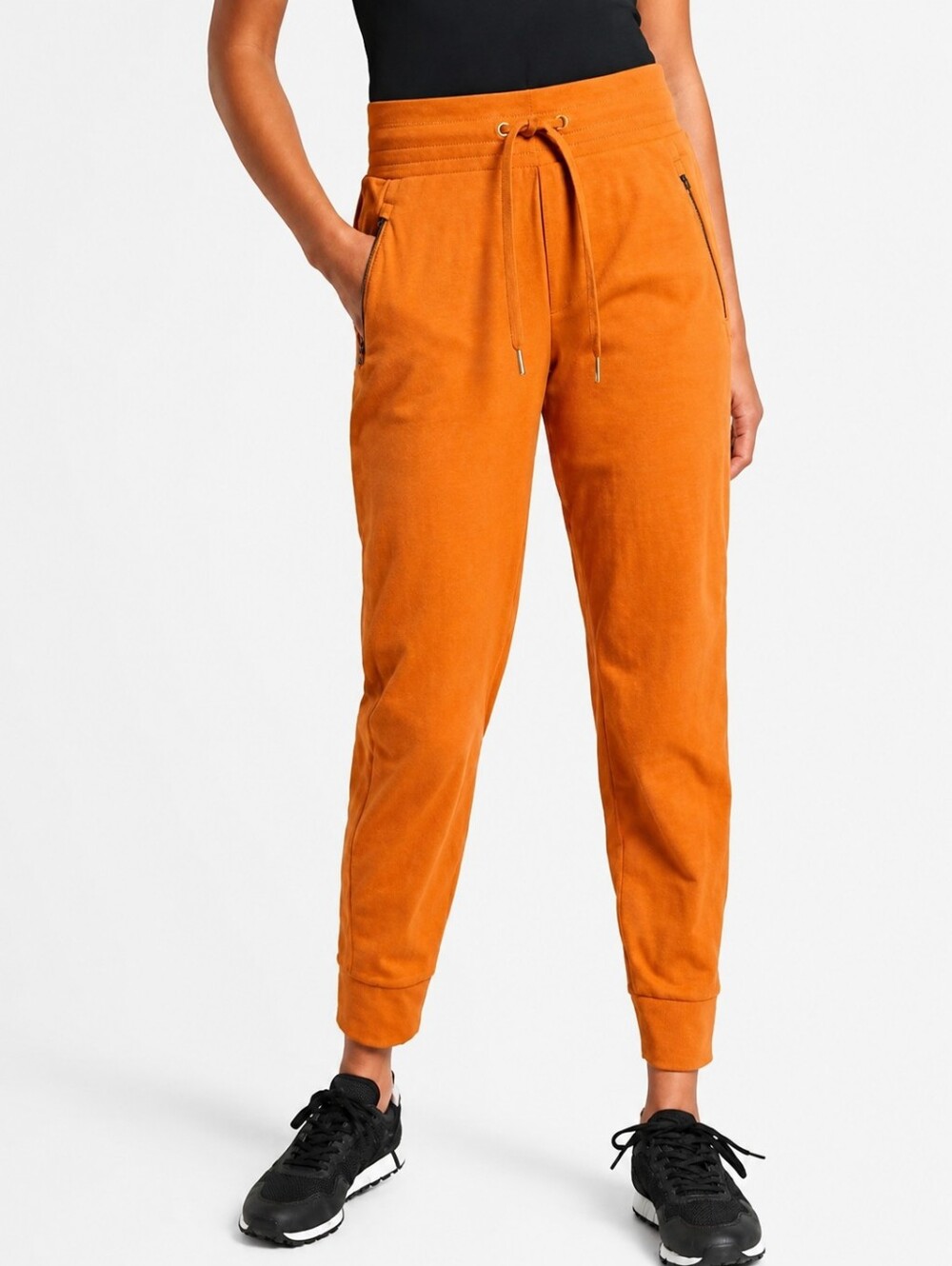 ❤️ ATHLETA TREKKIE MID-RISE LEGACY JOGGERS / PANTS, CATTAIL BROWN 2 (26)